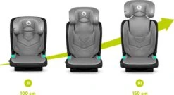 Lionelo Neal - Premium Autostoel - Hoofdsteunverstelling - Ventilatiesysteem - ISOFIX Tot 12 Jaar -Babyproducten Promotie Winkel 1200x654 3