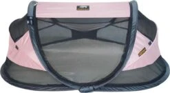 Deryan Baby Luxe Campingbedje – Inclusief Zelfopblaasbare Matras - Rose -Babyproducten Promotie Winkel 1200x658 3