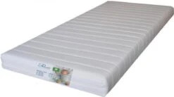 Ledikant-Baby-Matras 60x120 X12 Cm-SG25-Anti-allergische Wasbare Hoes Met Rits.