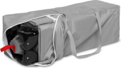 Caretero - Reisbedje Met Nachtkastje Esti Grijs -Babyproducten Promotie Winkel 1200x671 9