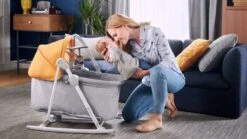 Kinderkraft Nola 5in1 Wieg - Wipstoel - Schommelstoel Peony Rose -Babyproducten Promotie Winkel 1200x674 6