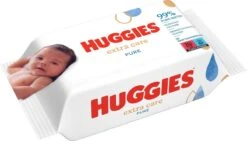 Huggies Billendoekjes - Pure Extra Care - 8 X 56 Stuks - 448 Doekjes - Voordeelverpakking -Babyproducten Promotie Winkel 1200x685