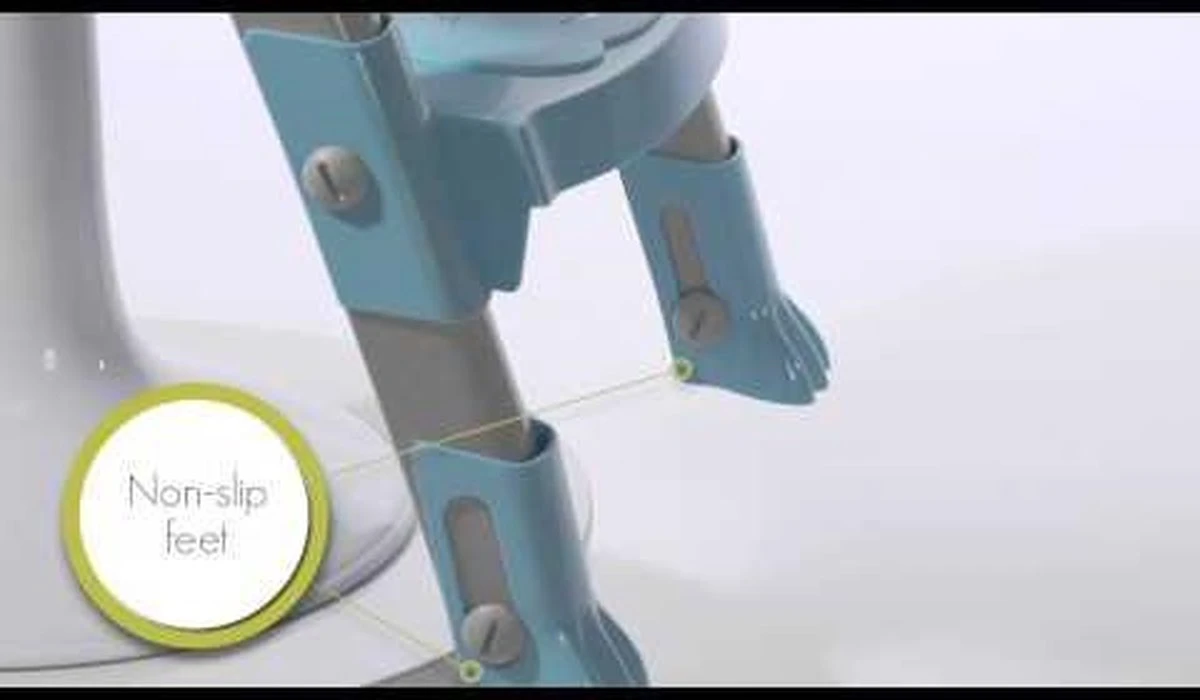 Thermobaby wc verkleiner met trapje KiddyLoo Blauw THERMOBABY® Thermobaby Wc Verkleiner Met Trapje KiddyLoo Blauw -Babyproducten Promotie Winkel