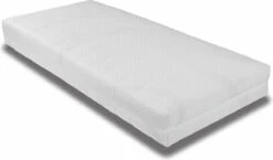 Ledikant Matras 60x120 X10 Cm Koudschuim Hybrid Matras Met Anti-allergische Wasbare Hoes / Tijk Met Rits