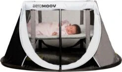 AeroMoov Instant Travel Cot Reisbed - Grey Rock -Babyproducten Promotie Winkel 1200x716