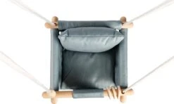 Baby / Kinder Schommel Voor Binnen Of Buiten! - Luxe Baby Swing Blauw - Schommelstoel Inclusief Zachte Kussens En Bevestigingsmaterialen 4 Baby / Kinder Schommel Voor Binnen Of Buiten! - Luxe Baby Swing Blauw - Schommelstoel Inclusief Zachte Kussens En Bevestigingsmaterialen -Babyproducten Promotie Winkel 1200x717 5