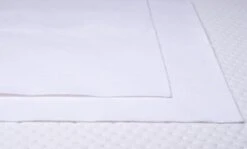 Merkloos 2 Pack Waterdichte Molton Bedzeil 50 X 90 Cm, Matrasbeschermer , Onderlegger Voor Ledikant , Dubbelzijdig Molton, Inclusief Verzendkosten