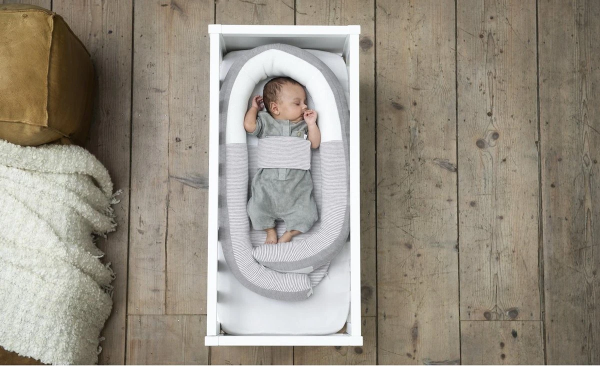 Doomoo Cocoon - Babynestje - Biologisch Katoen en 74 x 46 cm - Classic Grey Doomoo Cocoon - Babynestje - Biologisch Katoen En 74 X 46 Cm - Classic Grey -Babyproducten Promotie Winkel 1200x732 2