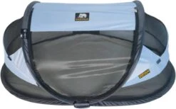 Deryan Baby Luxe Campingbedje – Inclusief Zelfopblaasbare Matras - Blue -Babyproducten Promotie Winkel 1200x748 6