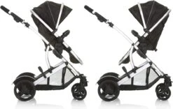 BERKATMARKT - Hauck Duett 2 Dubbele Kinderwagens Voor Baby's En Kinderen, Omkeerbare Zitting, In Hoogte Verstelbaar, Zonwering, Regenbescherming, Opvouwbaar, Tot 36 Kg, Zwarte Woud -Babyproducten Promotie Winkel 1200x756 1