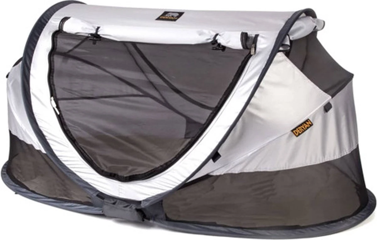 Deryan Peuter Luxe Campingbedje – Inclusief zelfopblaasbare matras - Silver Deryan Peuter Luxe Campingbedje – Inclusief Zelfopblaasbare Matras - Silver -Babyproducten Promotie Winkel 1200x764 2
