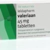 Leidapharm Valeriaan 45 Mg 50 Tabletten