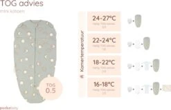 Puckababy Inbakerslaapzak Original Mini - 3-6 Maanden - Cotton - Eclipse Clay -Babyproducten Promotie Winkel 1200x777 16