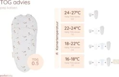 Puckababy Inbakerslaapzak Original Piep 0-3 Maanden - Cotton Flower -Babyproducten Promotie Winkel 1200x777 26