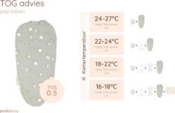 Puckababy Inbakerslaapzak Original Piep 0-3 Maanden - Eclipse Clay -Babyproducten Promotie Winkel 1200x777 3