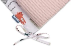 Sensillo Baby Bedbumper - Bedomrander - Anti Stootrand Ledikant - Bed Zijbeschermers - 180x30cm - Wafel Roze Vosjes -Babyproducten Promotie Winkel 1200x777 9