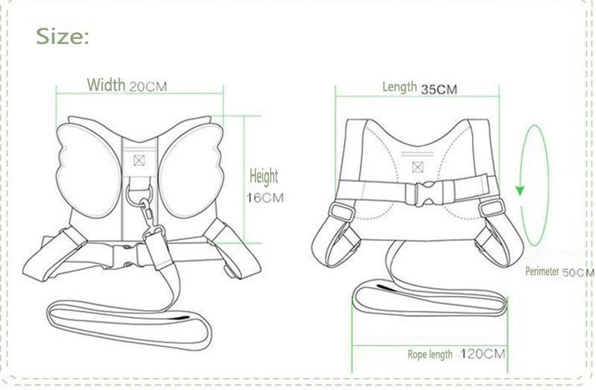 Bijentuigje - Tuigje Kind - Harness Buddy - Kindertuigje - Looplijn Bijentuigje - Tuigje Kind - Harness Buddy - Kindertuigje - Looplijn -Babyproducten Promotie Winkel 1200x786 5
