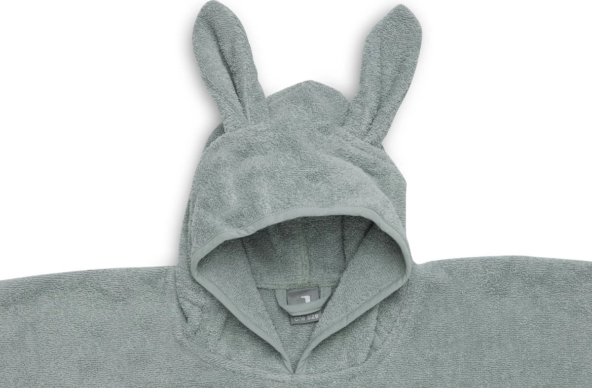 Jollein Badponcho Badstof - Ash Green Jollein Badponcho Badstof - Ash Green -Babyproducten Promotie Winkel