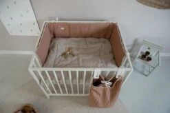 Koeka Boxbumper Wafel Amsterdam - Lichtbruin 180x30cm -Babyproducten Promotie Winkel 1200x799 27