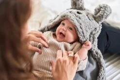 Jollein Wikkeldeken Bunny 100x105cm - Storm Grey -Babyproducten Promotie Winkel 1200x799 57