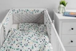 Sensillo Baby Bedbumper - Bedomrander - Anti Stootrand Ledikant - Bed Zijbeschermers - 180x30cm - Grijs Diertjes 2 Sensillo Baby Bedbumper - Bedomrander - Anti Stootrand Ledikant - Bed Zijbeschermers - 180x30cm - Grijs Diertjes -Babyproducten Promotie Winkel 1200x800 161