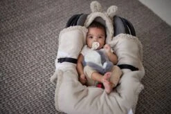 Jollein Wikkeldeken Bunny 100x105cm - Off-White -Babyproducten Promotie Winkel 1200x800 261