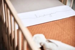 Jollein Baby Laken Ledikant 120x150cm Love You - Nougat -Babyproducten Promotie Winkel 1200x800 300