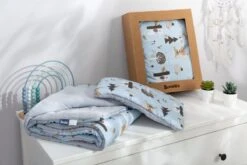 Sensillo Baby Dekbed En Kussen - Cadeau Set - Katoen - Blauw -Babyproducten Promotie Winkel 1200x800 323