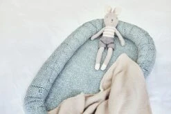 Jollein Babynest Snake 90x52cm - Ash Green -Babyproducten Promotie Winkel 1200x800 366