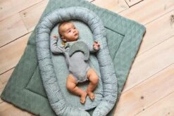 Jollein Babynest Snake 90x52cm - Ash Green -Babyproducten Promotie Winkel 1200x800 371