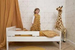 Meyco Cheetah/Uni Dekbedovertrek Ledikant - Honey Gold - 100x135cm -Babyproducten Promotie Winkel 1200x800 373