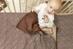 Meyco Cheetah/Uni Dekbedovertrek Ledikant - Chocolate - 100x135cm -Babyproducten Promotie Winkel 1200x800 376