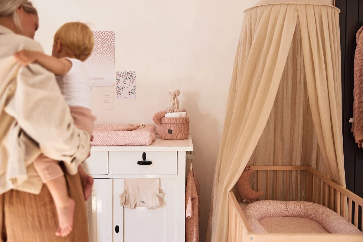 Jollein Baby Klamboe Vintage 245cm - Nougat Jollein Baby Klamboe Vintage 245cm - Nougat -Babyproducten Promotie Winkel 1200x800 382