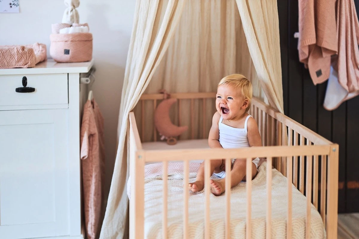 Jollein Baby Klamboe Vintage 245cm - Nougat Jollein Baby Klamboe Vintage 245cm - Nougat -Babyproducten Promotie Winkel 1200x800 383