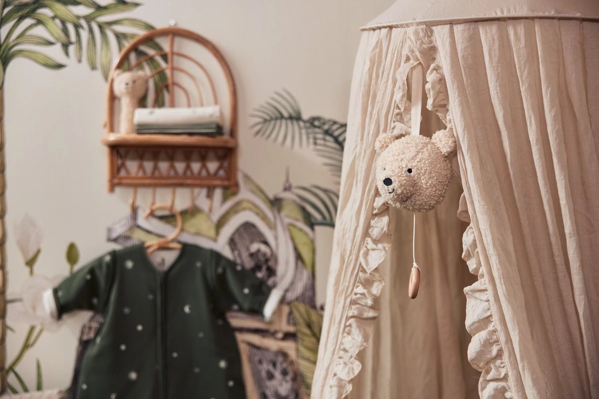 Jollein Baby Sluier Vintage Ruffle 155cm - Nougat Jollein Baby Sluier Vintage Ruffle 155cm - Nougat -Babyproducten Promotie Winkel 1200x800 390