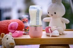 Trendosa Flessenwarmer Set - Draagbare Baby Flessenwarmer Voor Onderweg- Incl Speendoosje - Roze -Babyproducten Promotie Winkel 1200x800 423