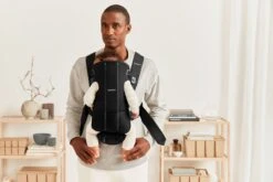 BabyBjörn Draagzak Mini - Cotton - Zwart -Babyproducten Promotie Winkel 1200x800 571