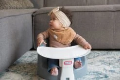 Little Tikes Babyzitje My First Seat - Vanaf 4 Maanden - Foam Vloerzitje Met Tafeltje - Grijs -Babyproducten Promotie Winkel 1200x800 623
