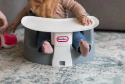 Little Tikes Babyzitje My First Seat - Vanaf 4 Maanden - Foam Vloerzitje Met Tafeltje - Grijs -Babyproducten Promotie Winkel 1200x800 624