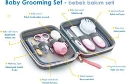 Babyjem 9-delige Verzorgingsset - Roze -Babyproducten Promotie Winkel 1200x802 1