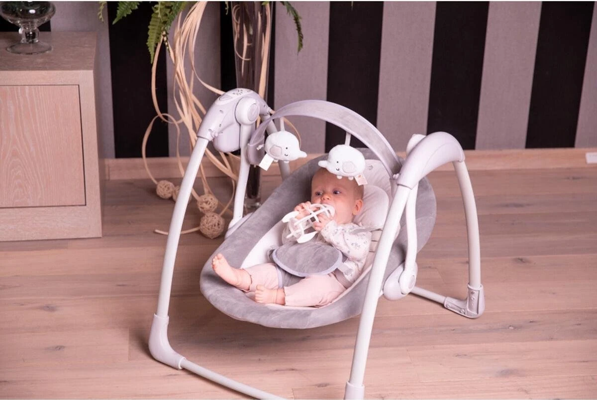 Bo Jungle Babyschommel B-Portable Dolphy grijs - elektrische schommelstoel baby Bo Jungle Babyschommel B-Portable Dolphy Grijs - Elektrische Schommelstoel Baby -Babyproducten Promotie Winkel 1200x803 9