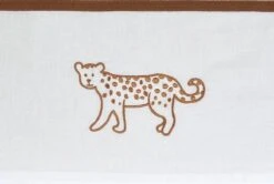 Meyco Ledikant Laken Cheetah Animal - 100x150cm - Camel -Babyproducten Promotie Winkel 1200x806 2
