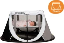 AeroMoov Instant Travel Cot Reisbed - Grey Rock -Babyproducten Promotie Winkel 1200x806 9