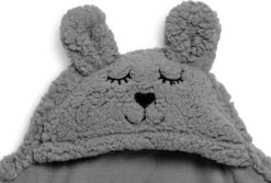 Jollein Wikkeldeken Bunny 100x105cm - Storm Grey -Babyproducten Promotie Winkel 1200x812 3