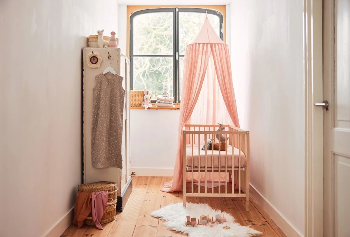 Jollein Baby Klamboe Vintage 245cm - Pale Pink Jollein Baby Klamboe Vintage 245cm - Pale Pink -Babyproducten Promotie Winkel 1200x813 5