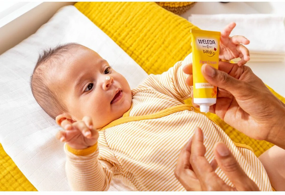 Weleda Baby Calendula Gezichtscrème Weleda Baby Calendula Gezichtscrème -Babyproducten Promotie Winkel 1200x823 1