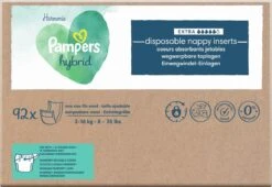 Pampers® Pampers Harmonie Hybrid - Wasbare Luier - 92 Absorberende Wegwerpbare Toplagen -Babyproducten Promotie Winkel 1200x826