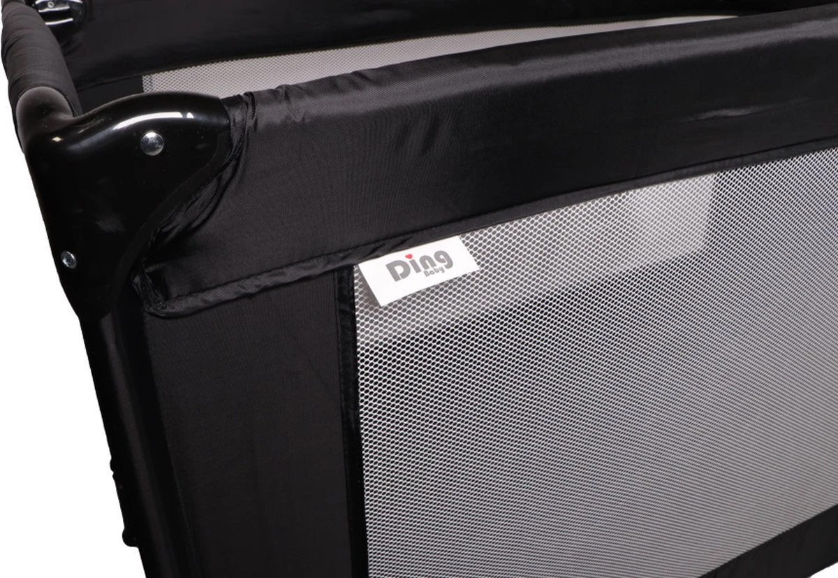 Ding Campingbedje - Zwart - 120x60 cm - Reisbedje inclusief bodemmatrasje Ding Campingbedje - Zwart - 120x60 Cm - Reisbedje Inclusief Bodemmatrasje -Babyproducten Promotie Winkel 1200x827 5