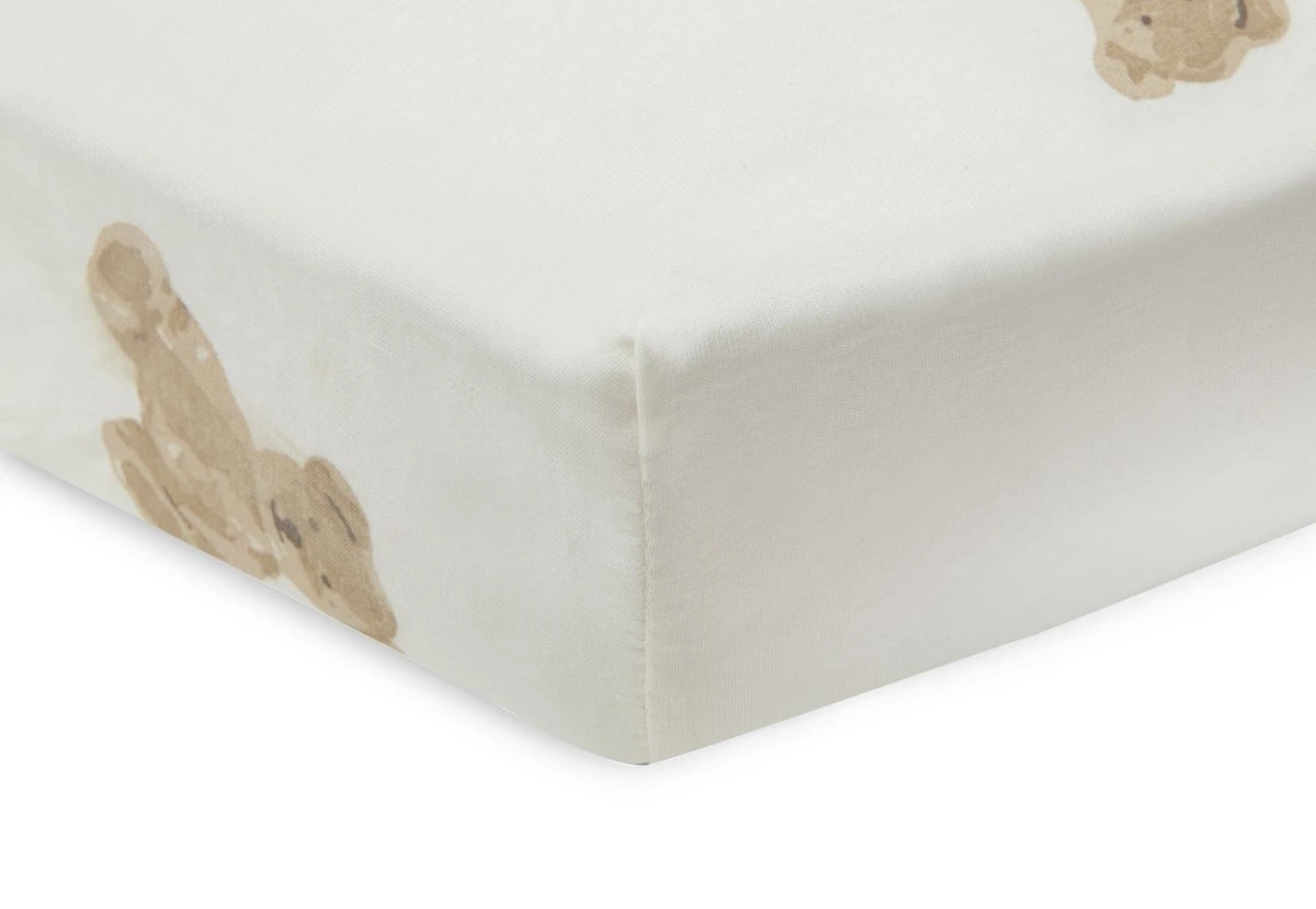 Jollein Baby Hoeslaken Jersey 60x120cm - Teddy Bear Jollein Baby Hoeslaken Jersey 60x120cm - Teddy Bear -Babyproducten Promotie Winkel 1200x830 30
