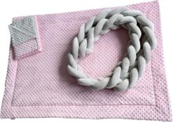 IL BAMBINI Gevlochten Baby Bed Bumper Treccia - Bedomrander - Box Omrander - Hoofdbeschermer - Boxrand - Bedbumper - Stootrand - Boxomrander - (3 Meter) Grijs 4 IL BAMBINI Gevlochten Baby Bed Bumper Treccia - Bedomrander - Box Omrander - Hoofdbeschermer - Boxrand - Bedbumper - Stootrand - Boxomrander - (3 Meter) Grijs -Babyproducten Promotie Winkel 1200x843 2